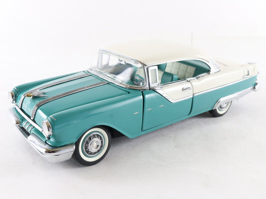 1955 Pontiac Star Chief Blue & White Franklin Mint 1:24 Model 