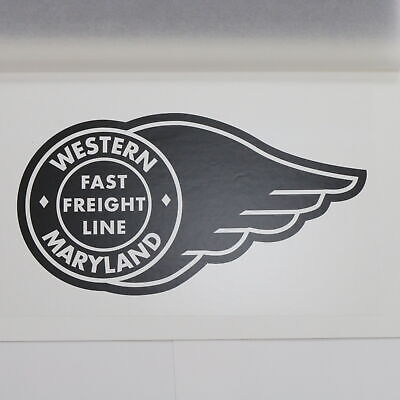 Western Maryland Fast Freight Road Name Train Decal Phoenix 15.25"