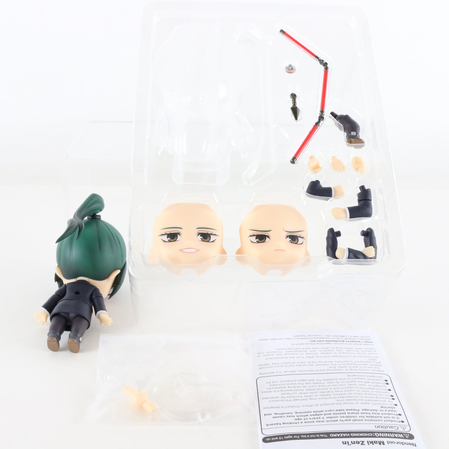Nendoroid 1743 Maki Zen'in Jujutsu Kaisen Action Figure Good Smile W/ Box