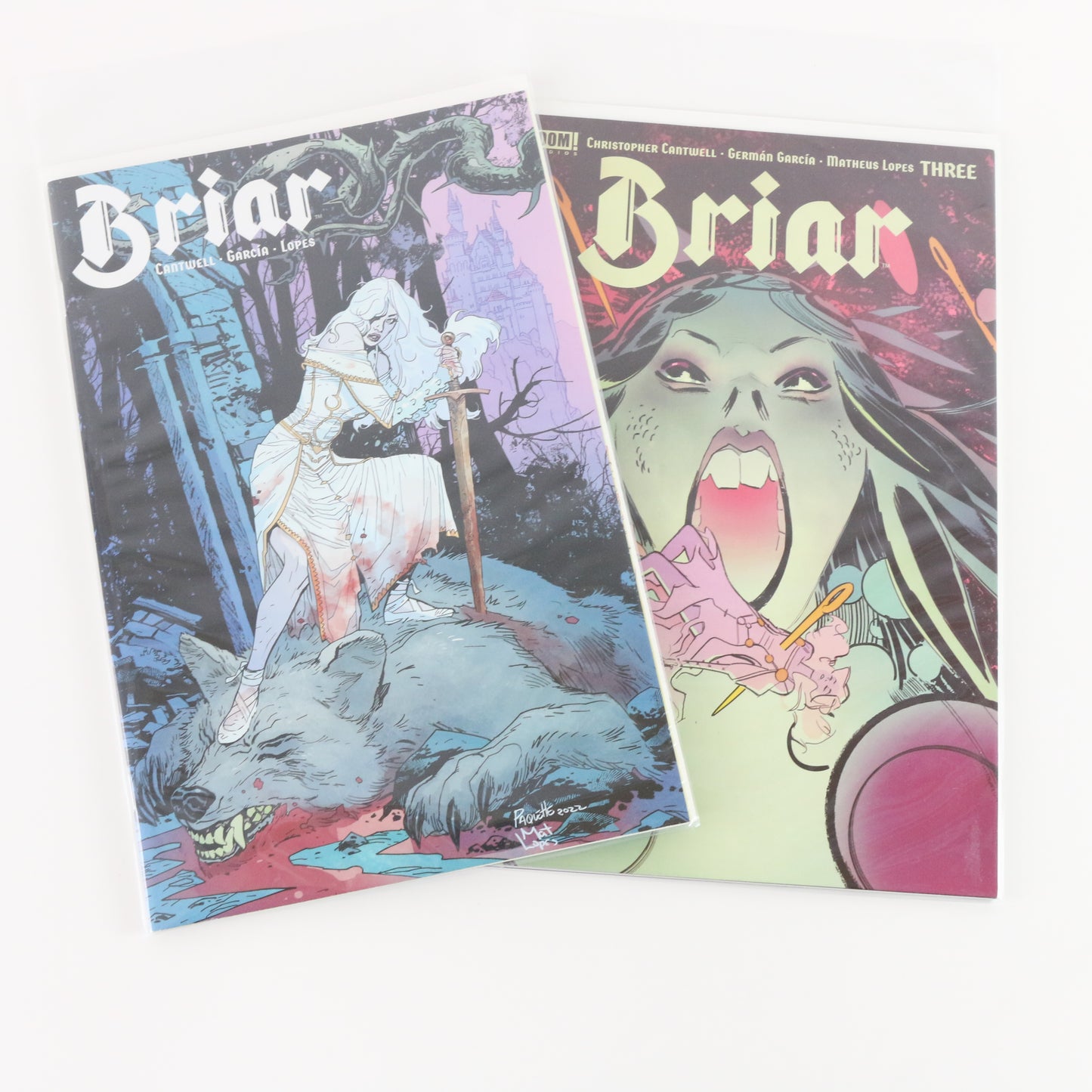 Lot Of 4 Briar Issues #1-4 A Boom Studios Paquette Virgin NM Comics COMPLETE RUN