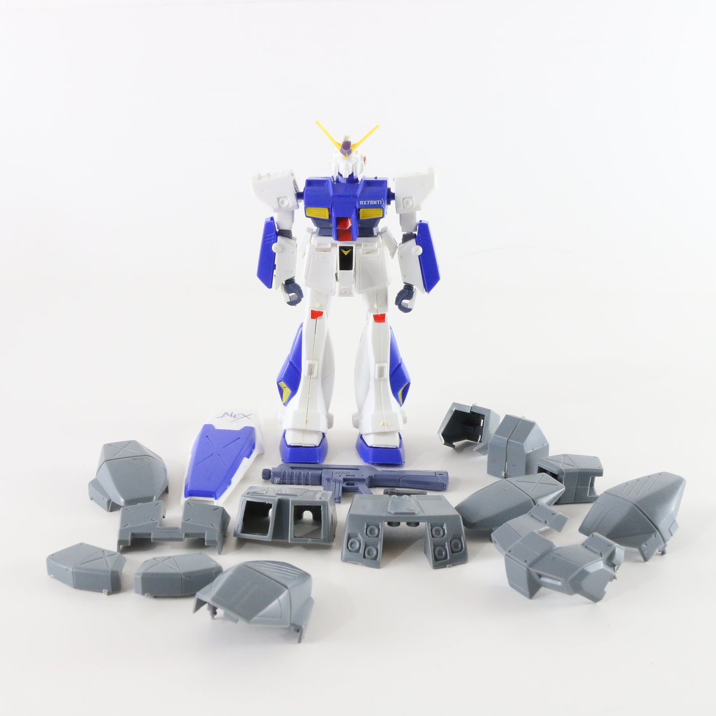 Gundam Rx-78nti Mobile Suit Bandai MSIA Plastic Built Kit Figure 5"