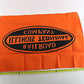 Illinois Terminal Railroad It Orange & Black Fabric Train Flag 2' By 3' USA