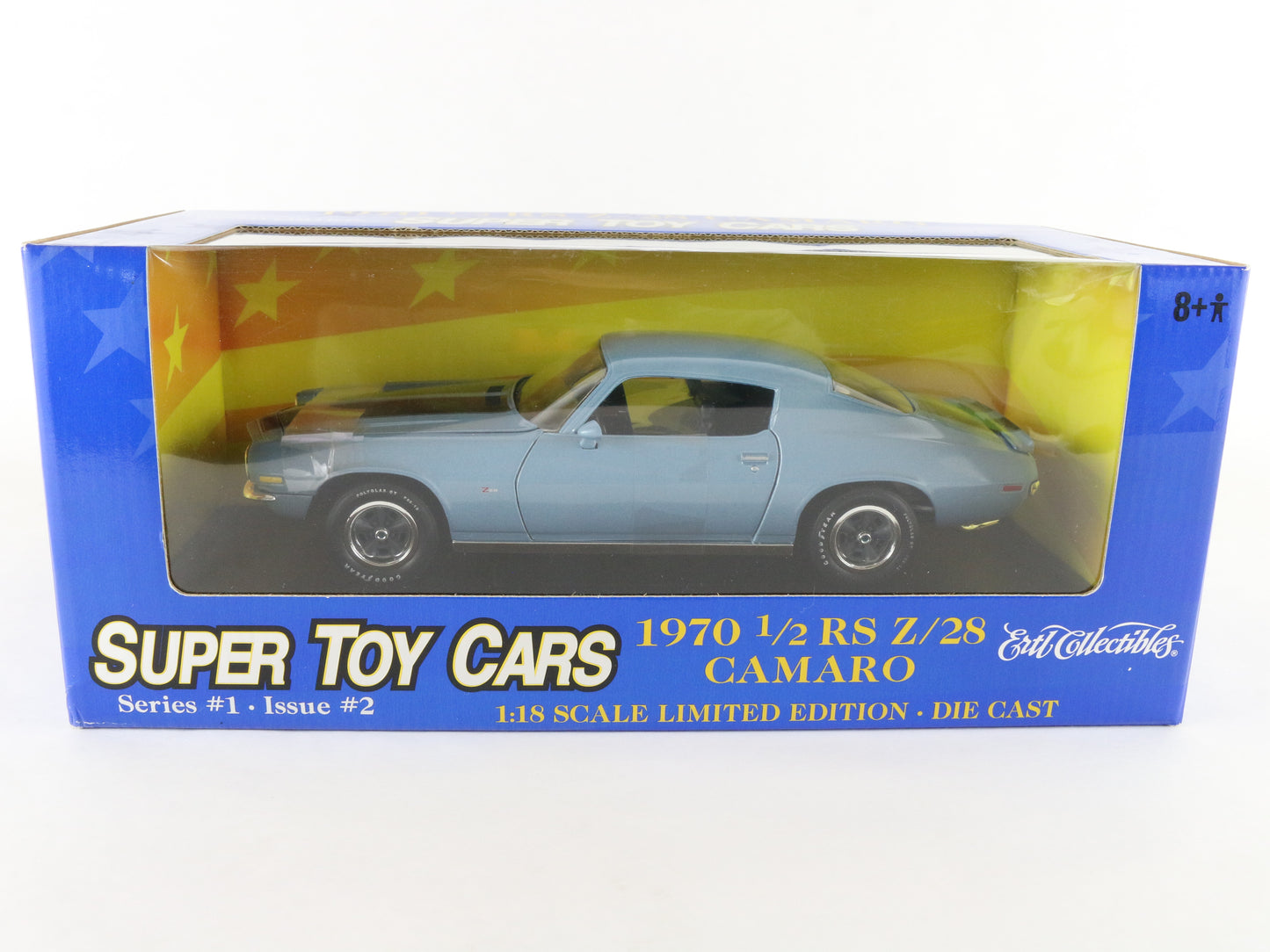 1970 1/2 Chevy Camaro Rs Z28 Super Toy Cars American Muscle ERTL 1:18 29228p