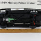 1949 Mercury Police Cruiser Black White Danbury Mint 1:24 Diecast Model Car