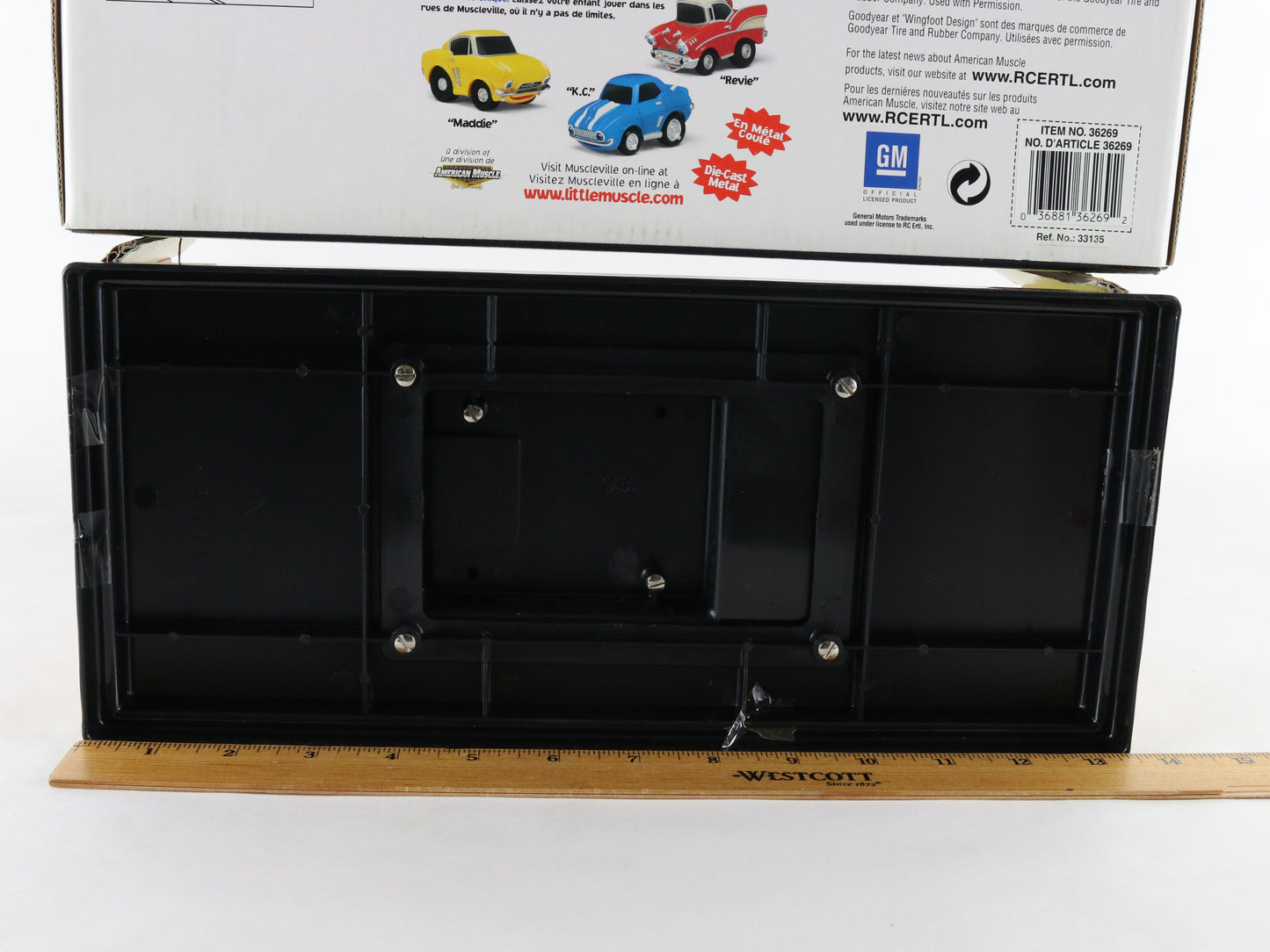 1966 Chevy Nova Pro Stock Orange Black American Muscle ERTL 1:18 Model Car 36269