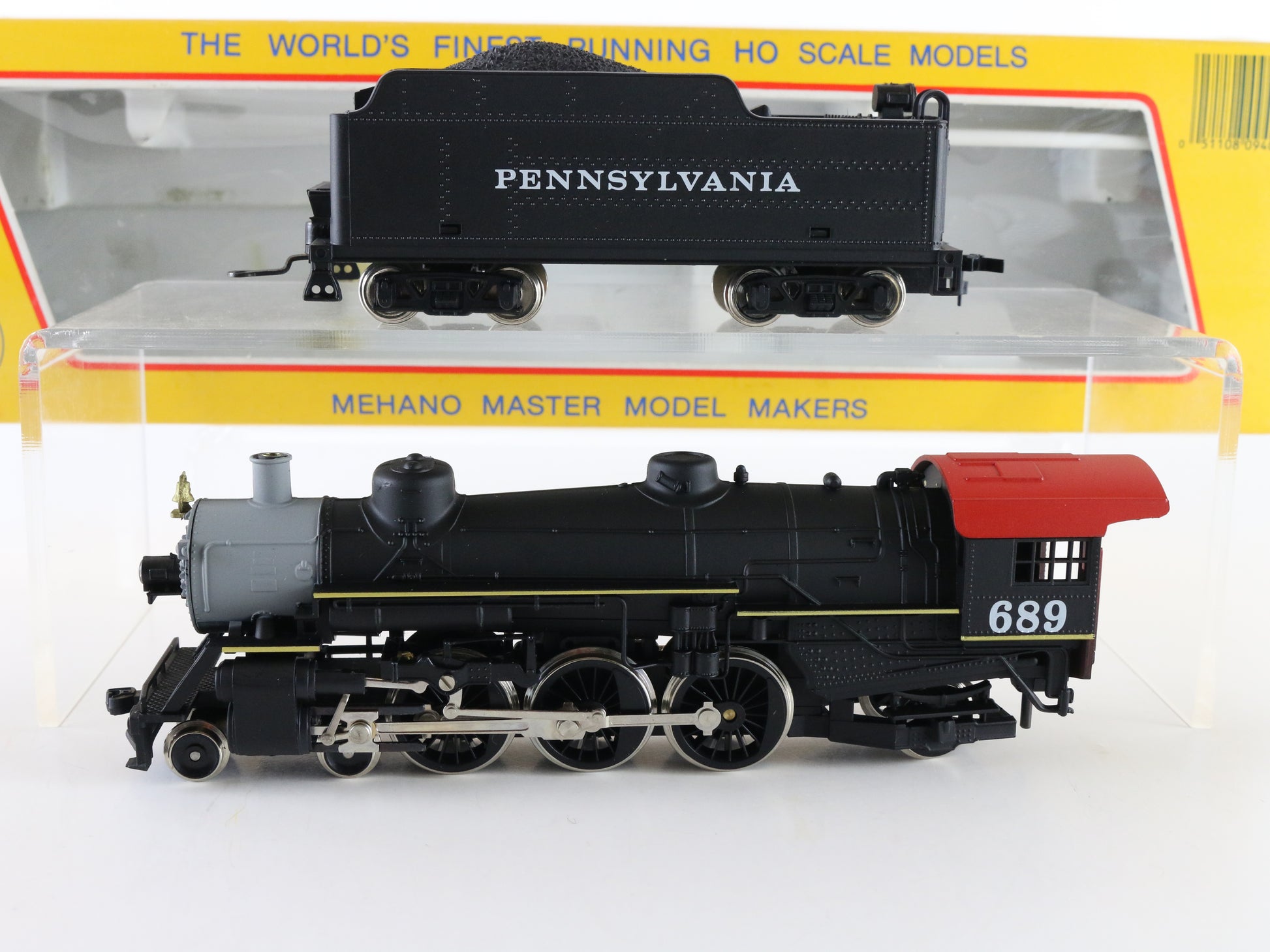 Mehano IHC HO PRR 689 Pacific 4-6-2 Steam Locomotive