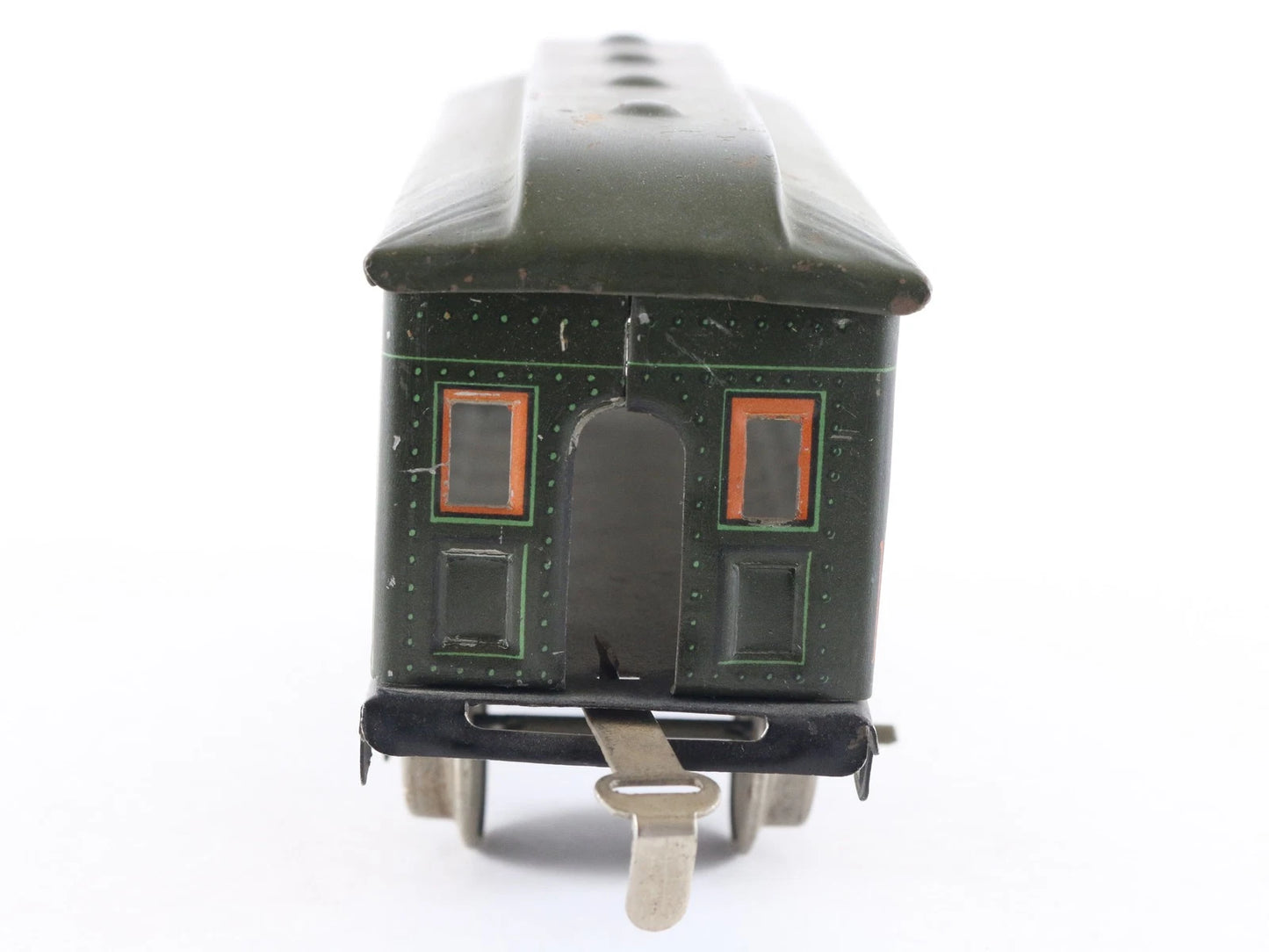 Ives Prewar O 551 Chair Car Tinplate Metal Passenger Train