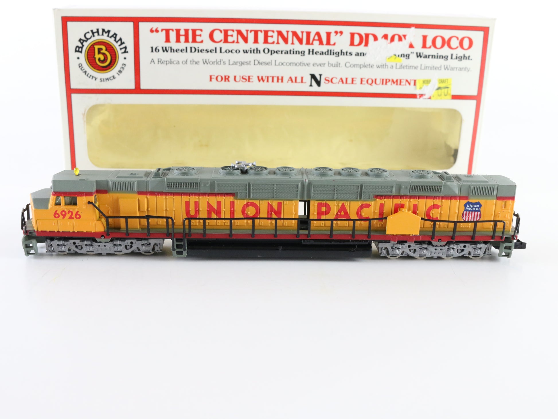 Bachmann N Union Pacific 6926 Centennial DD40X Diesel Locomotive