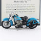 1949 Harley Davidson Hydra-Glide FL Blue Franklin Mint 1:24 Model Motorcycle