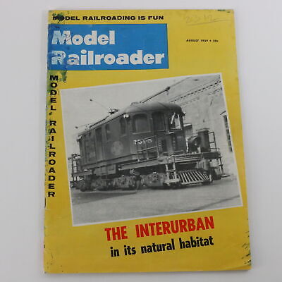 Model Railroader magazine "Interurban" August 1959