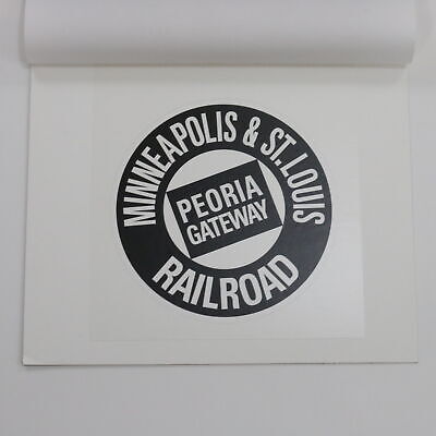 Minneapolis & St. Louis Peoria Gateway train decal