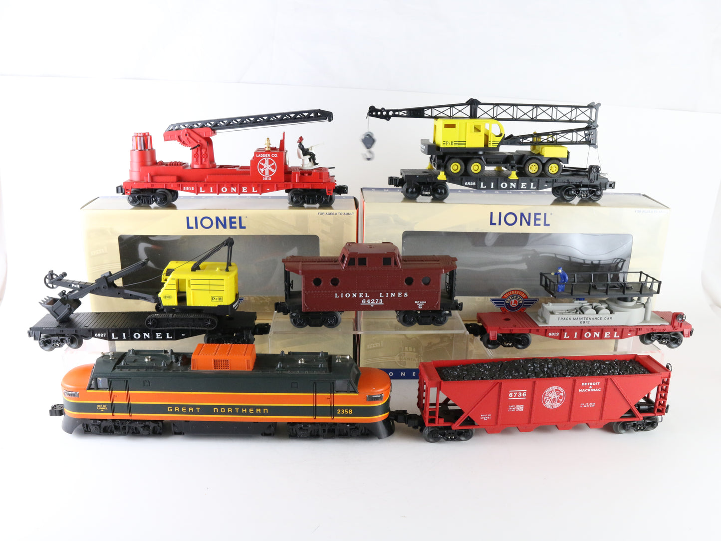 Lionel O Great Northern 2551w Diesel Freight Set 6-31753