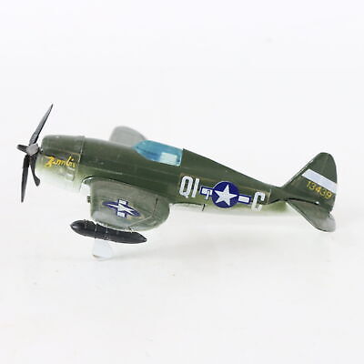 Lintoy P-47d USA WW2 Thunderbolt Metal Fighter Plane 3393s 4.5"