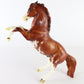 Breyer 70th Anniversary Edition Fighting Stallion Chestnut Pinto Matte Horse