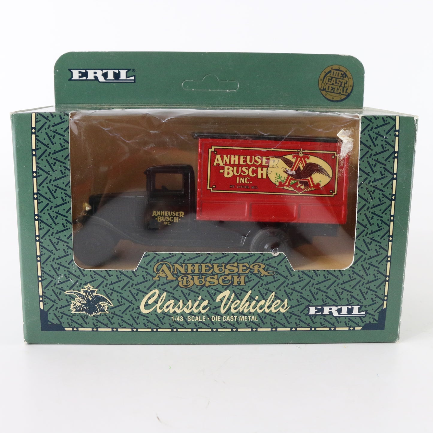 1930 Chevy Delivery Truck Anheuser Busch Diecast Metal Ertl 1:43 B206