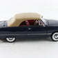1949 Ford Convertible Blue Tan Franklin Mint 1:24 Model Car
