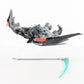 Gundam MSIA Battle Scarred Deathscythe Wing Mobile Suit Bandai Figure 4.5"