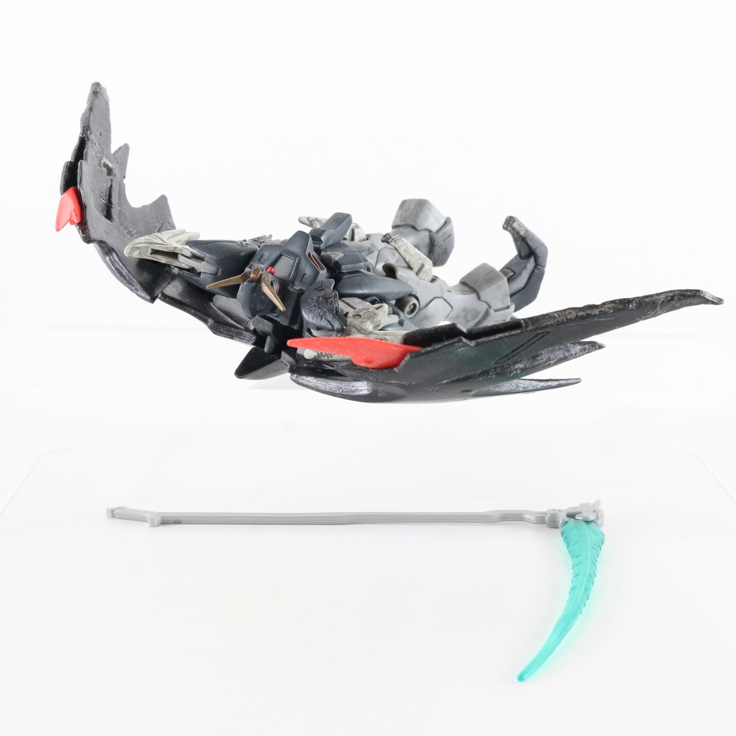 Gundam MSIA Battle Scarred Deathscythe Wing Mobile Suit Bandai Figure 4.5"