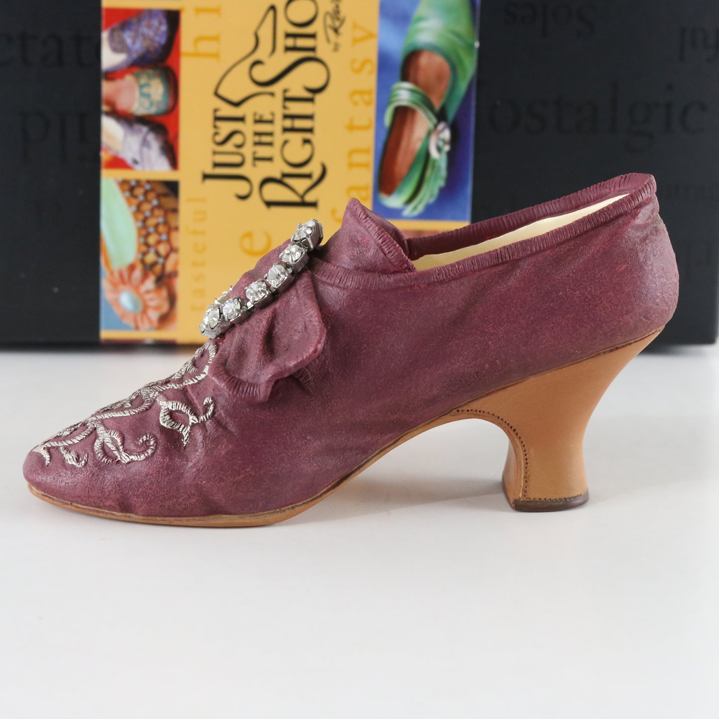 Just The Right Shoe Baroness Rain Willitts Designs Resin Collectible Shoe 25085