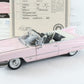 1959 Cadillac Series 62 Convertible Pink Danbury Mint 1:24 Model 