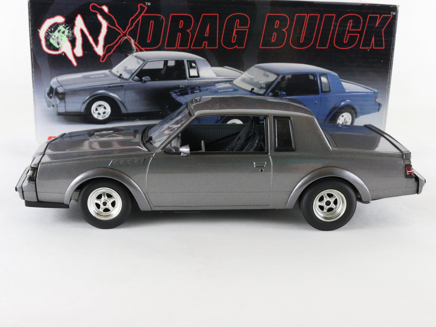 1987 Buick GNX Drag Gray Street Fighter GMP 1:18 Diecast Model 1 Of 650 G1800221