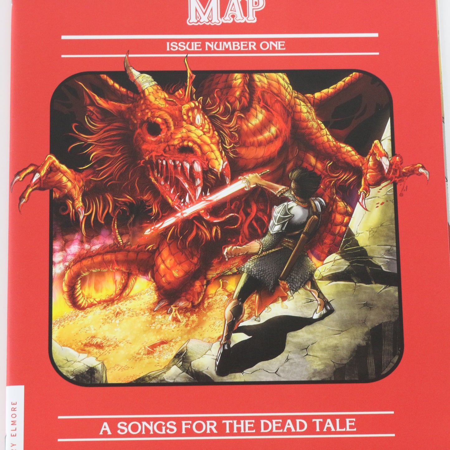 The Necromancers Map Songs For The Dead HOMAGE VARIANT D&D #1 Vault NM Comic