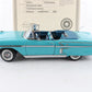 1958 Chevrolet Impala Convertible Turquoise Danbury Mint 1:24 Model Car