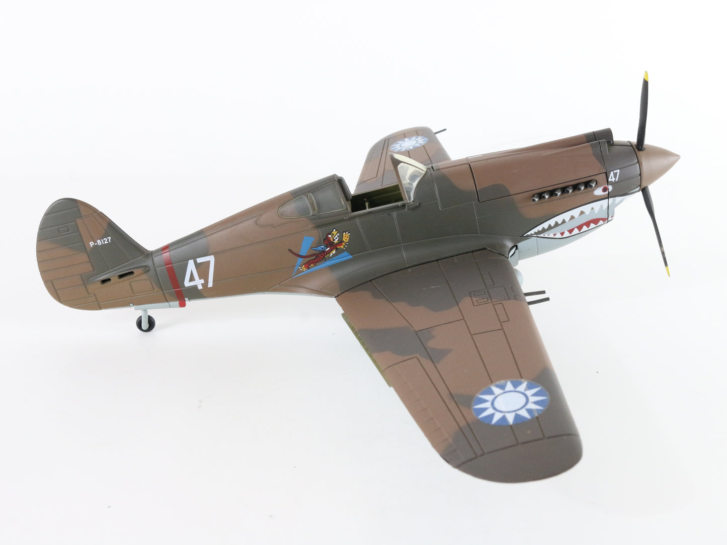 Flying Tigers Curtiss Warhawk P40 WW2 Fighter Bomber Plane 21st Century 1:32