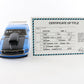 1969 Ford Mustang Boss Nine Pro Street Blue Black Danbury Mint 1:24 Model Car