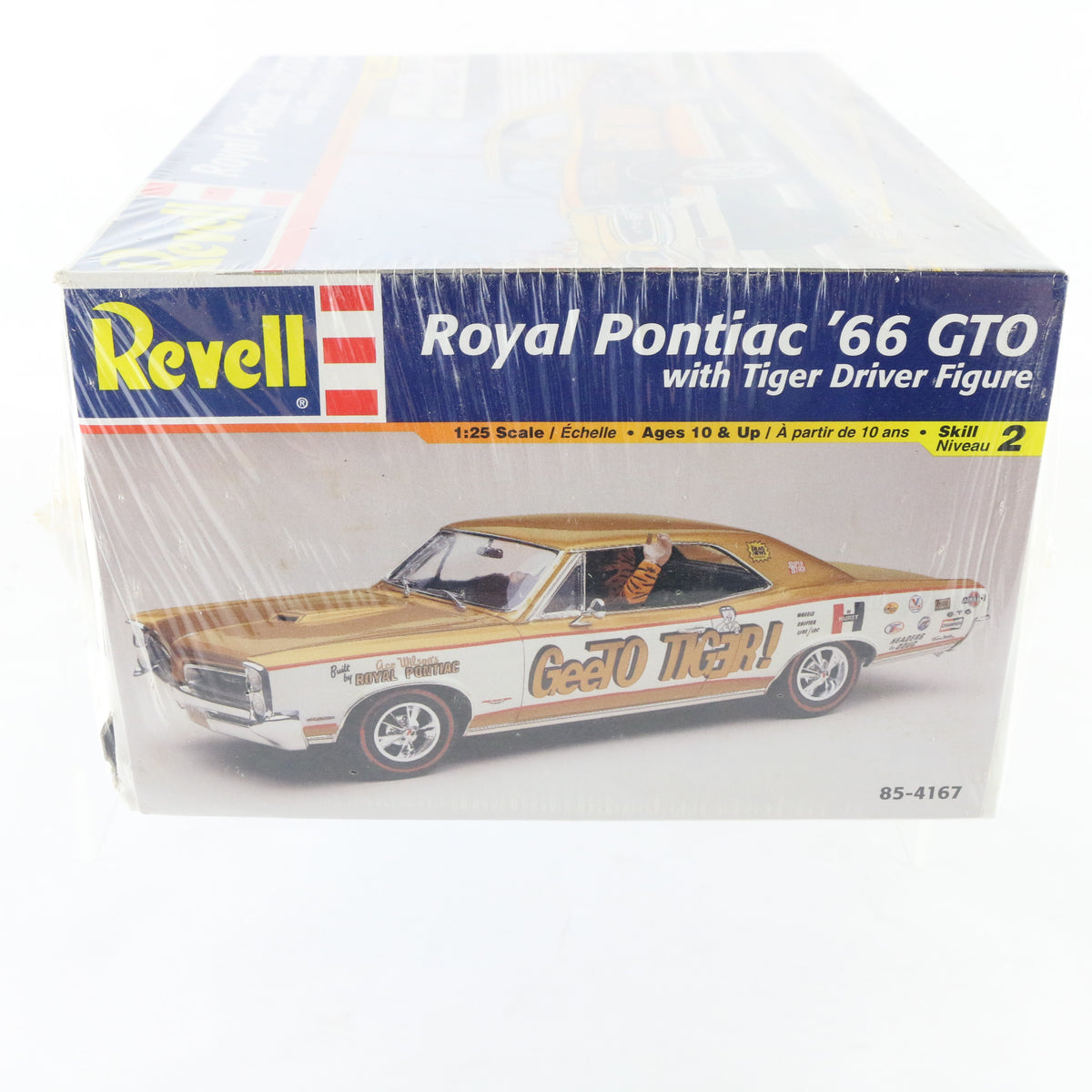 1966 '66 Royal Pontiac GTO W/ Tiger Driver Revell 1:25 Model Car Kit 85-4167