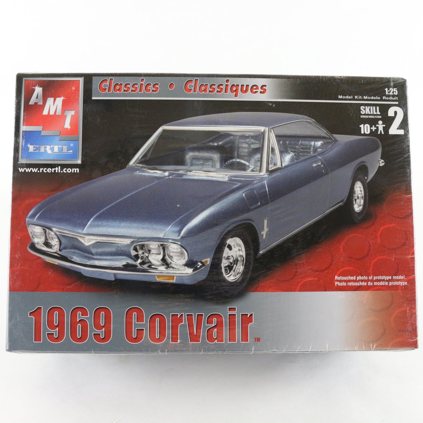 1969 Corvair AMT ERTL 1:25 Plastic Model Kit 38159