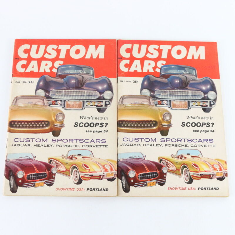 Lot Of 6 Custom Cars May June July August 1960 Vintage Car Magazines