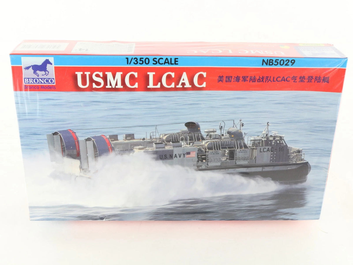 LCAC Landing Craft Air Cushion Boat USMC Bronco 1:350 NB5029 Sealed Military Kit