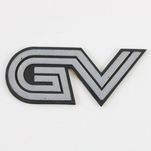 Zastava Yugo GV Emi Tehnika Black & Gray Trunk Emblem Badge 3.25"