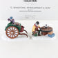 Dept 56 Heritage Village C Bradford Wheelwright Son Set Of 2 Accessories 5818-1