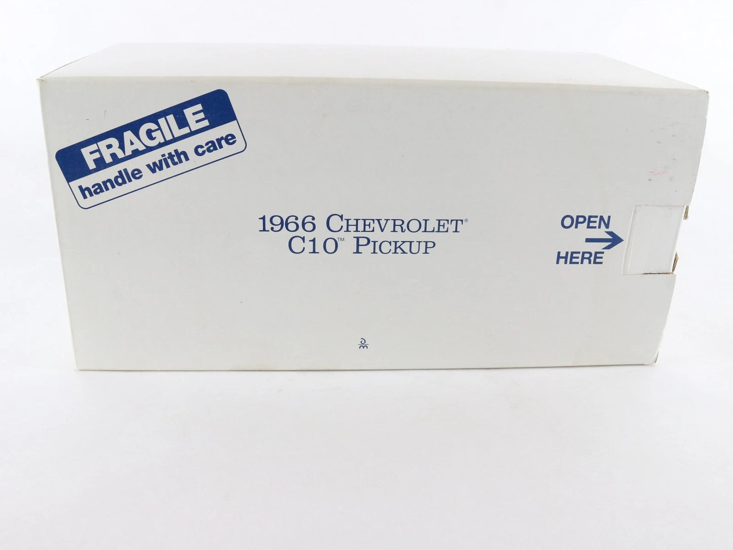 1966 Chevrolet C10 Pickup Truck Blue White Danbury Mint 1:24 Diecast Model