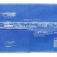 Illinois Central Marking Arrangement Train Flatcar Blueprint H295 Dated 1941 44"