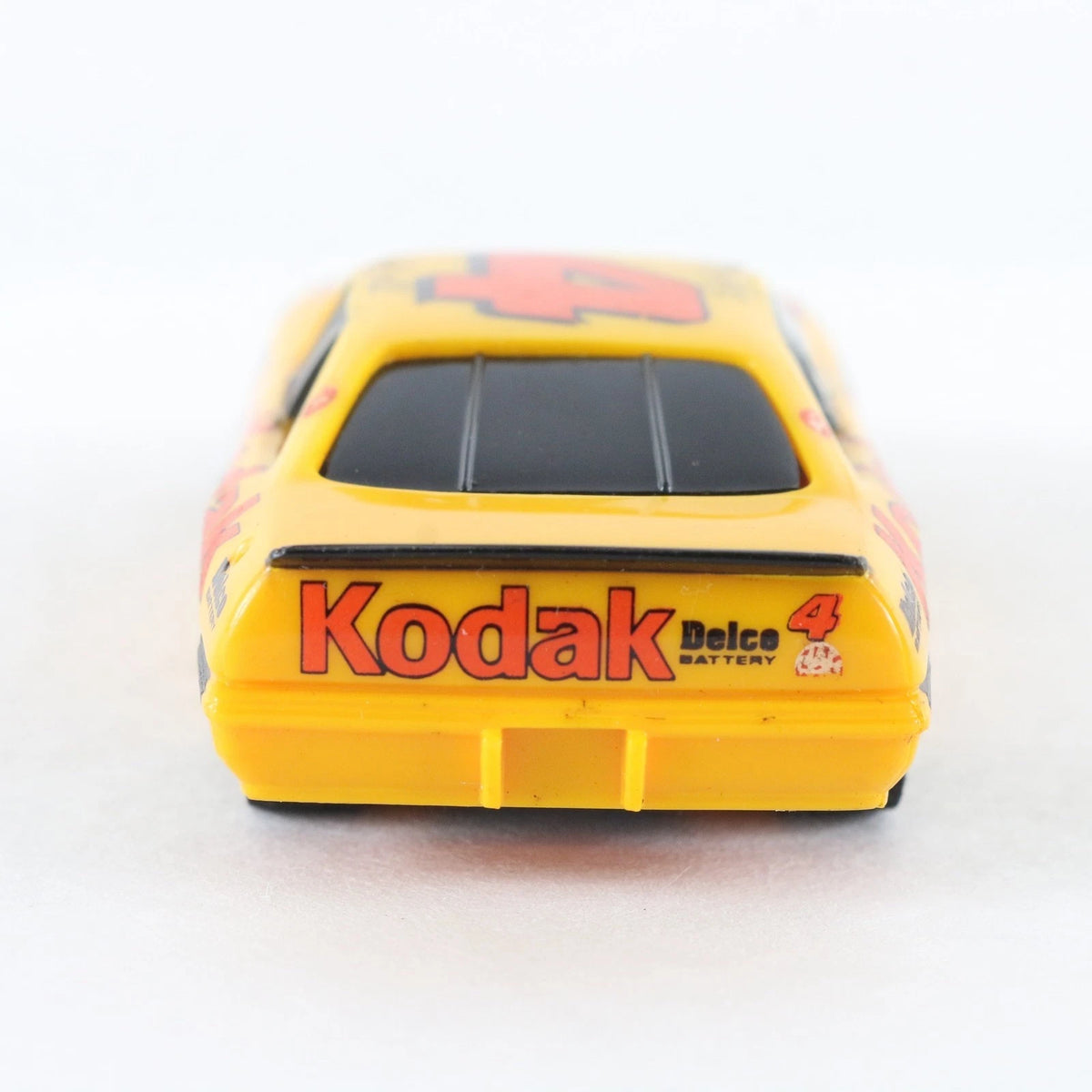 Tyco TCR Chevrolet Lumina #4 Kodak Yellow Red Slotless HO Slot Car
