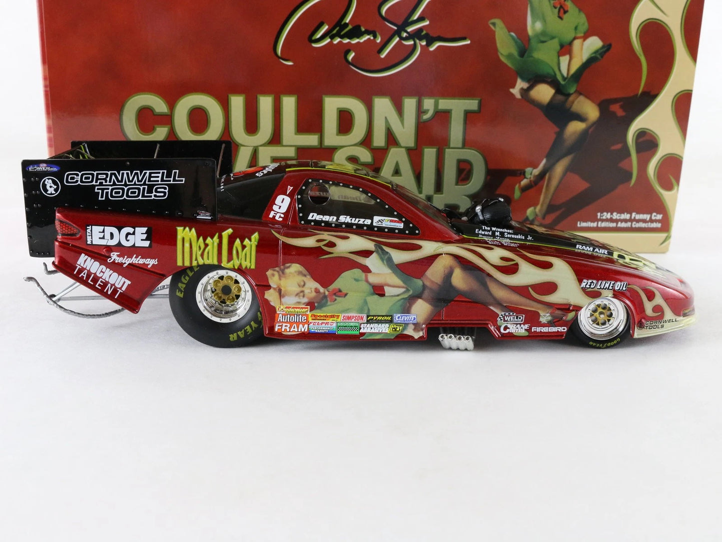 2003 Firebird Dean Skuza Meatloaf Cornwell Action 1:24 Diecast 1 Of 3378 401971