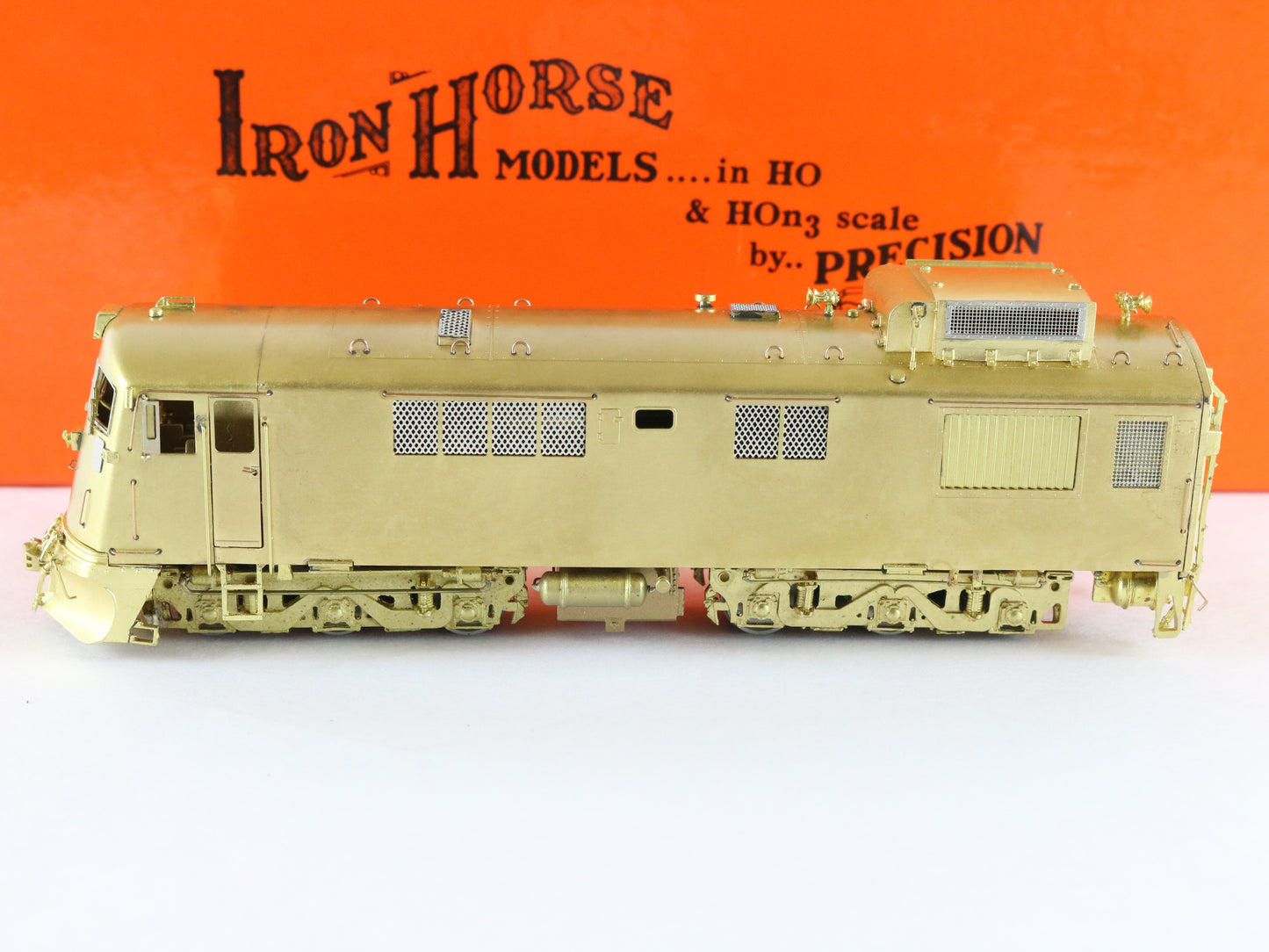 Precision Iron Horse HOn3 15542 White Pass Class 90 GE Brass Diesel Locomotive