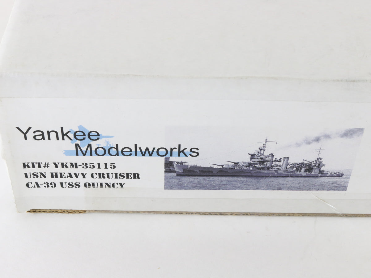 USS Quincy CA-39 USN Heavy Cruiser Yankee Modelworks 1:350 YKM-35115