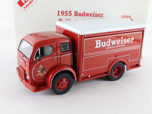 1955 White 3014WLB Budweiser Delivery Truck Red White Danbury Mint 1:24 Diecast