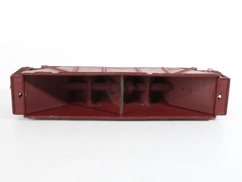 Lionel Postwar Lehigh Valley LV 643625 Plastic Quad Hopper Car O Maroon