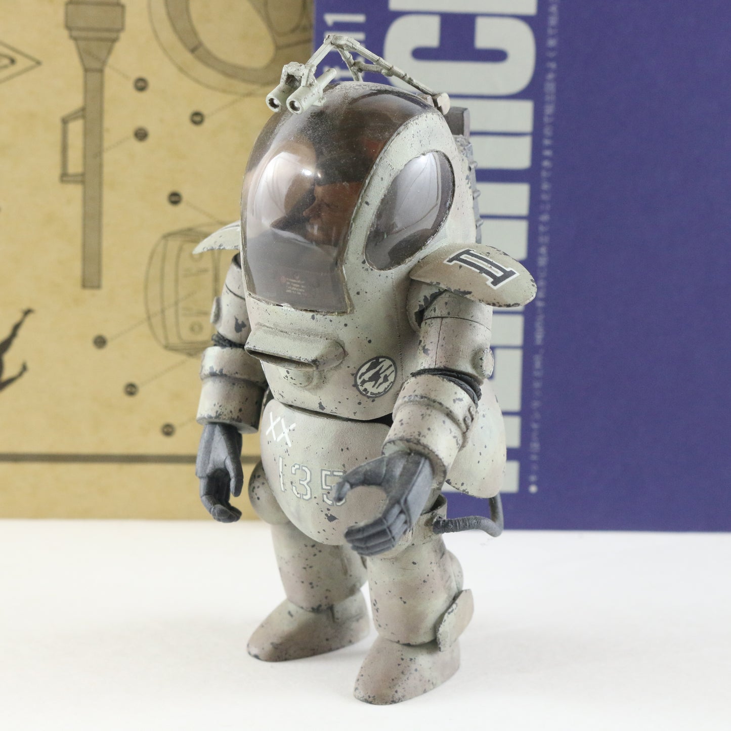 Maschinen Krieger Zbv3000 Heinrich Panzer Kampf Anzug Ausf H1 1:20 Built 