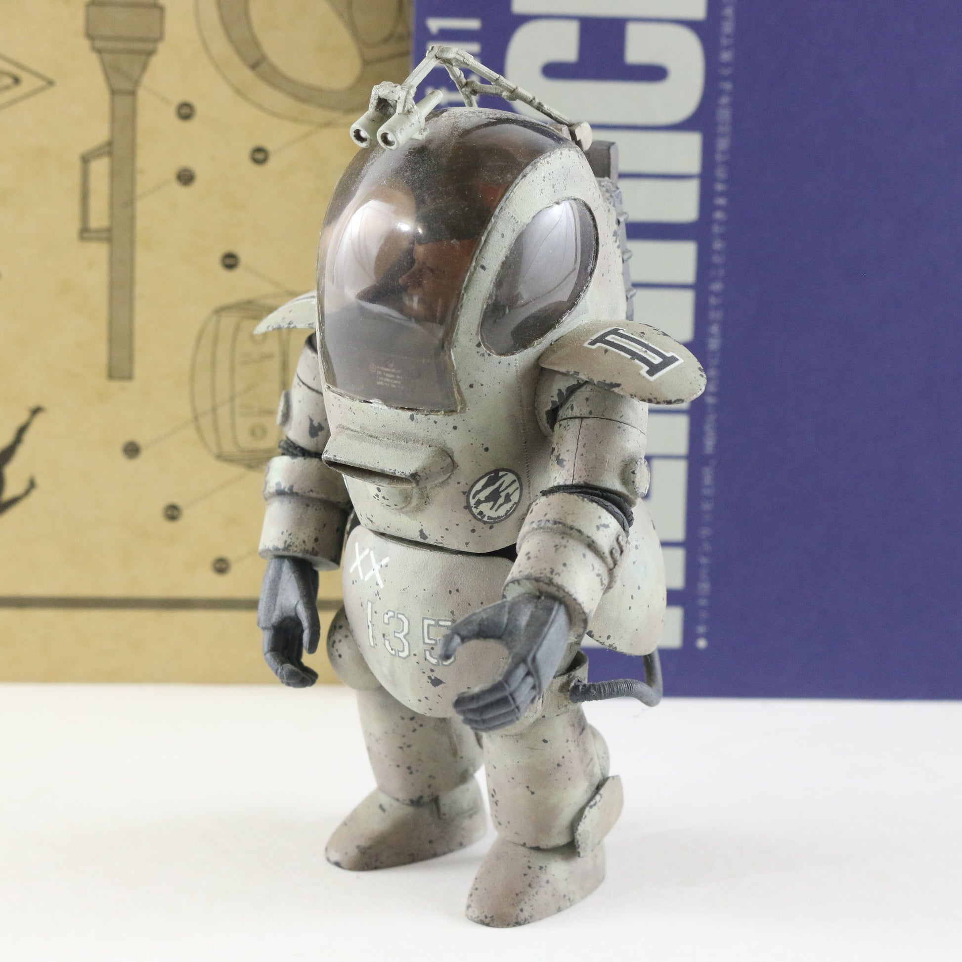 Maschinen Krieger Zbv3000 Heinrich Panzer Kampf Anzug Ausf H1 1:20 Built 