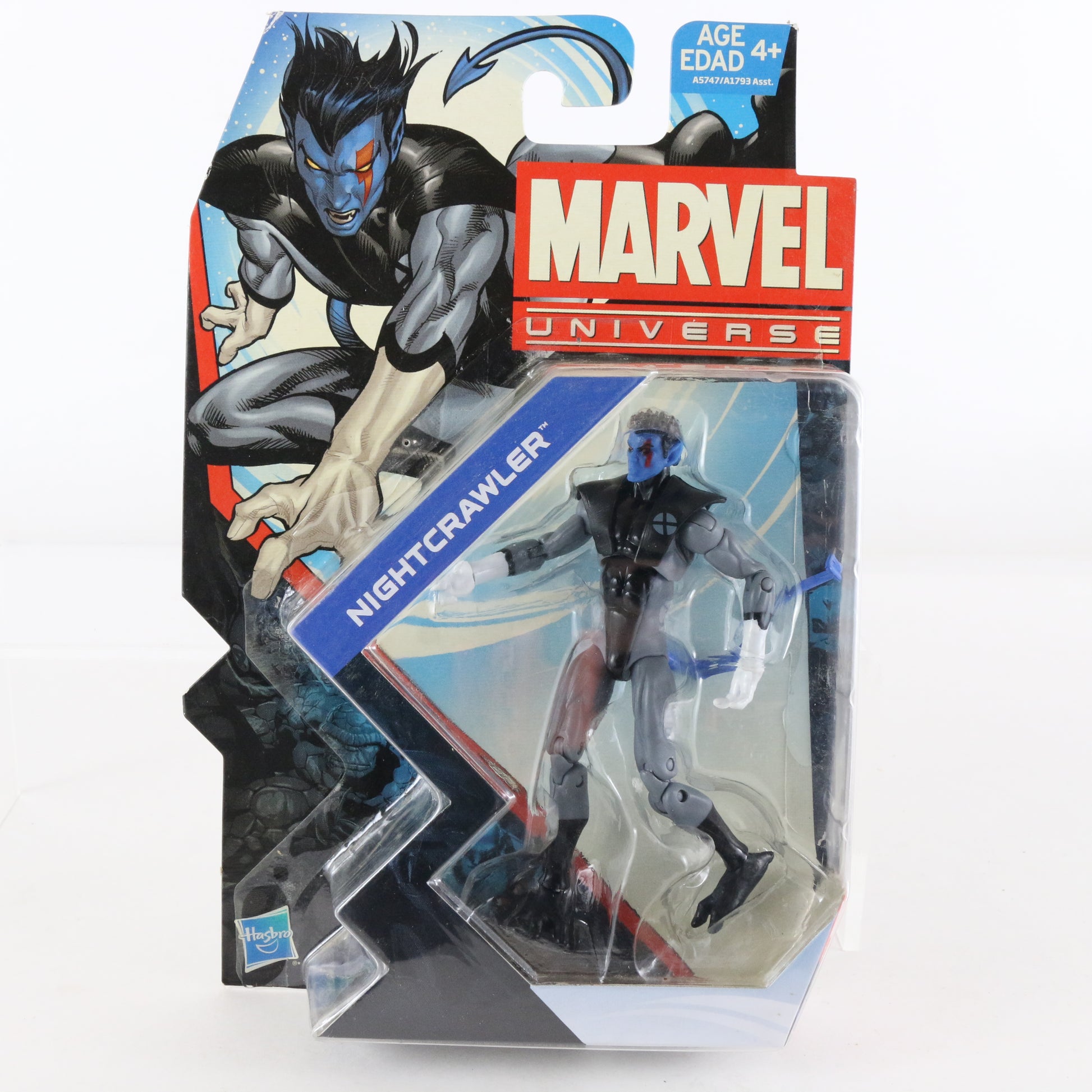 Marvel Universe Series 5 028 Nightcrawler 3.75" Action Figure Hasbro 
