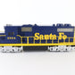 Lionel O Santa Fe 3524 GP-38 Blue & Yellow Diesel Locomotive Engine