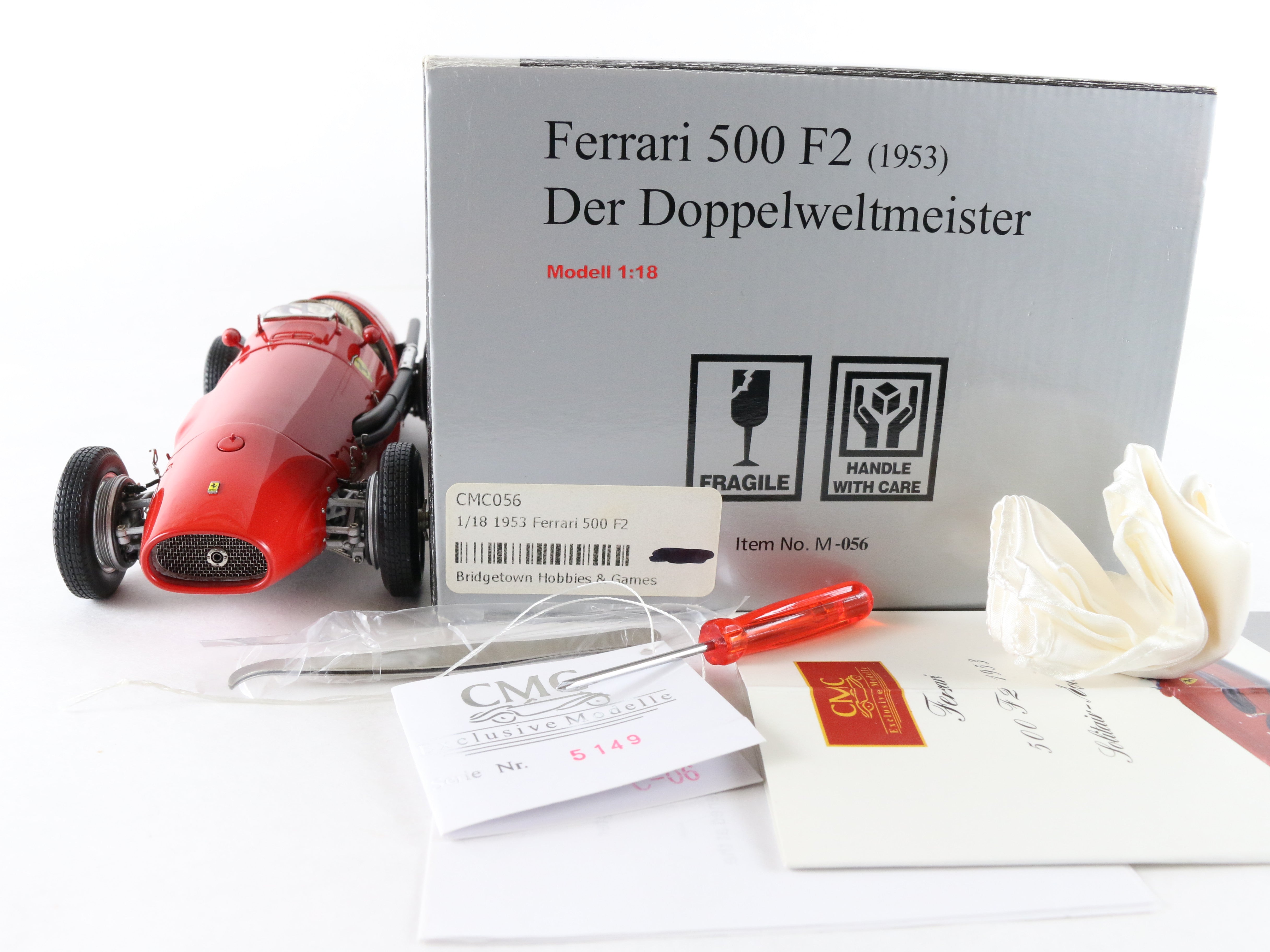 CMC Exclusive Modelle Ferrari 500 F2 CMC Exclusive Modelle Ferrari