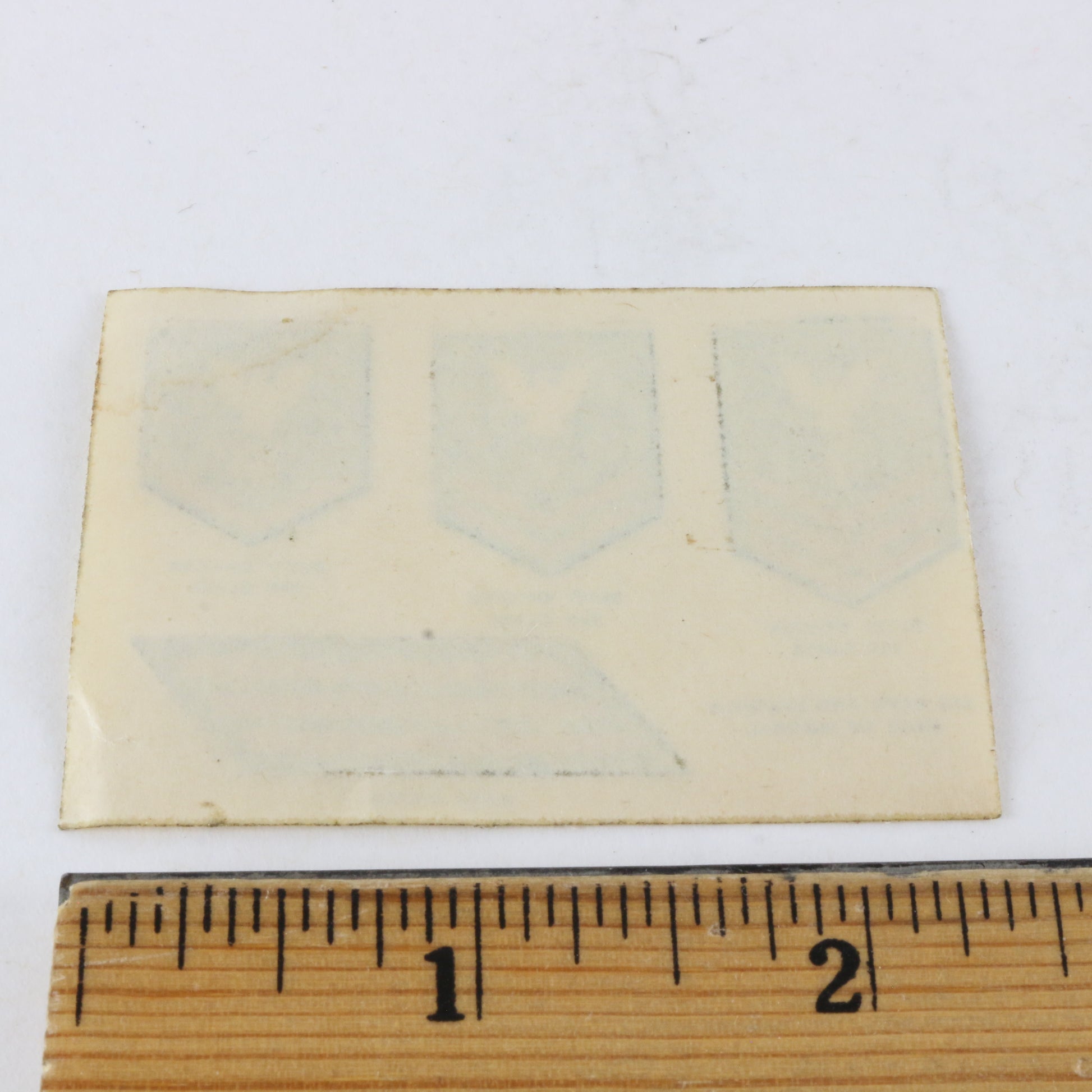  1960s Gi Joe Action Man Navy Sailor Insignia Decal Sticker Sheet