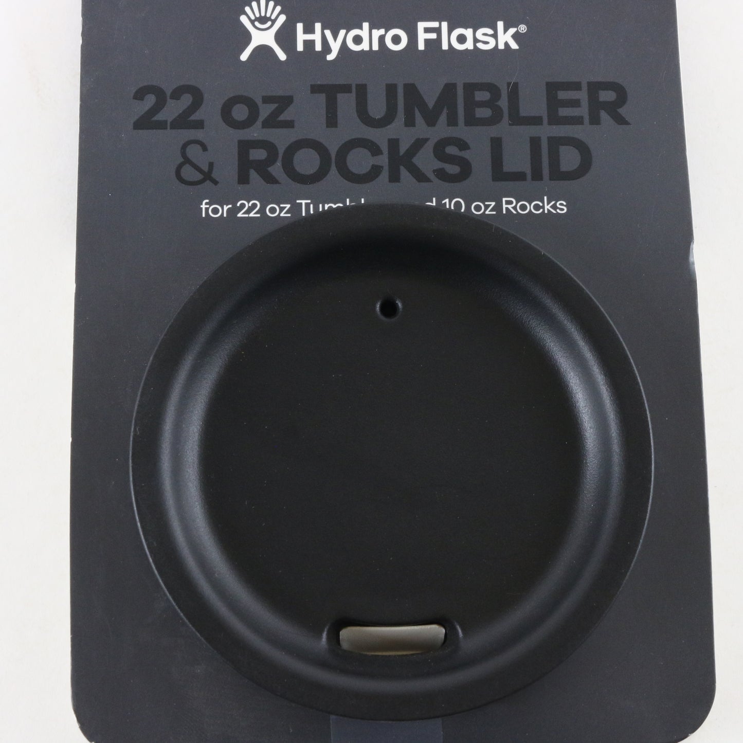 Hydro Flask Black 22oz Tumbler & 10oz Rocks Water Bottle Lid Outdoor Accessories